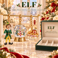 North Pole Cheer Bag Charm Set