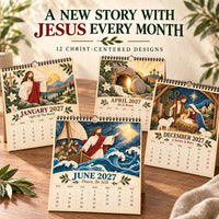 2027 Walking With Jesus Wall Calendar