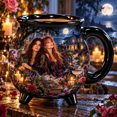 Seaside Sisters Cauldron Mug