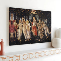 Sandro Botticelli Primavera Canvas Print | Renaissance Fine Art Wall Decor | Premium Gallery Wrapped Canvas | Elegant Gift for Art Historians