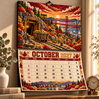 San Francisco Football Fan 2027 Wall Calendar
