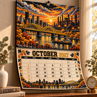 Pittsburgh Football Fan 2027 Wall Calendar