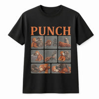 Sad Monkey Meme Graphic T-Shirt | Viral Internet Humor Apparel | Premium 100% Cotton Tee | Funny Gift for Gen Z and Meme Lovers