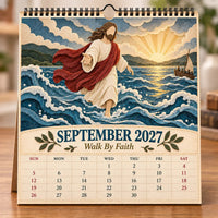 2027 Walking With Jesus Wall Calendar