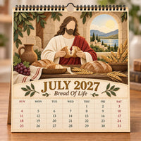 2027 Walking With Jesus Wall Calendar