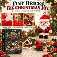 Mini Christmas Brick Ornament Advent Calendar