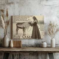 Sami People Canvas Print | Indigenous Culture Documentary Art | Premium Gallery Wrap Wall Decor | Educational Historical Gift for History Lovers