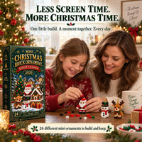 Mini Christmas Brick Ornament Advent Calendar