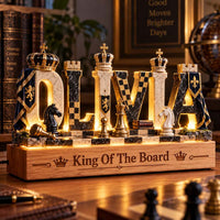 Personalized Chess Name Night Light