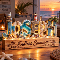 Personalized Beach Name Night Light