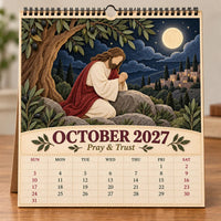 2027 Walking With Jesus Wall Calendar