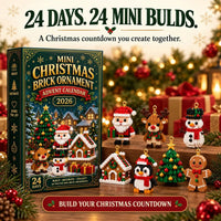 Mini Christmas Brick Ornament Advent Calendar