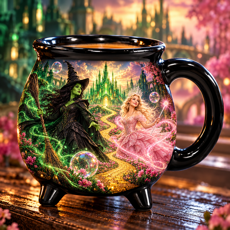 Emerald Witches Cauldron Mug