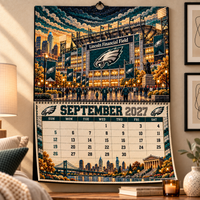 Philadelphia Football Fan 2027 Wall Calendar