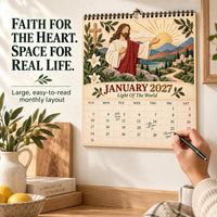 2027 Walking With Jesus Wall Calendar